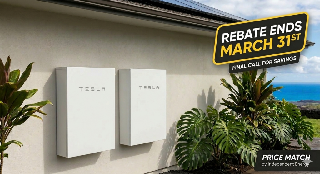 Close-up of high-efficiency solar panels installed by Independent Energy Hawaii, illustrating the durable, solar-ready roofing standards for Oahu homeowners.