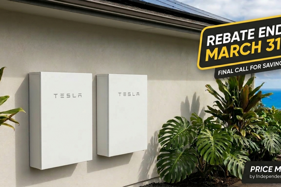 Close-up of high-efficiency solar panels installed by Independent Energy Hawaii, illustrating the durable, solar-ready roofing standards for Oahu homeowners.